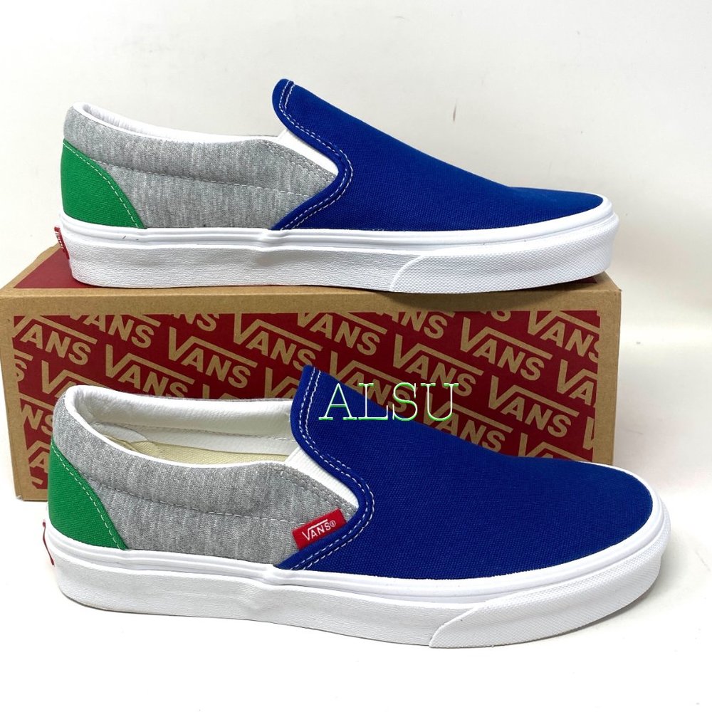 💖MEGA SALE💖VANS Slip-On Low Top Coastal Grey Skate Shoes Women’s VN0A4U38WVK - Picture 5 of 11
